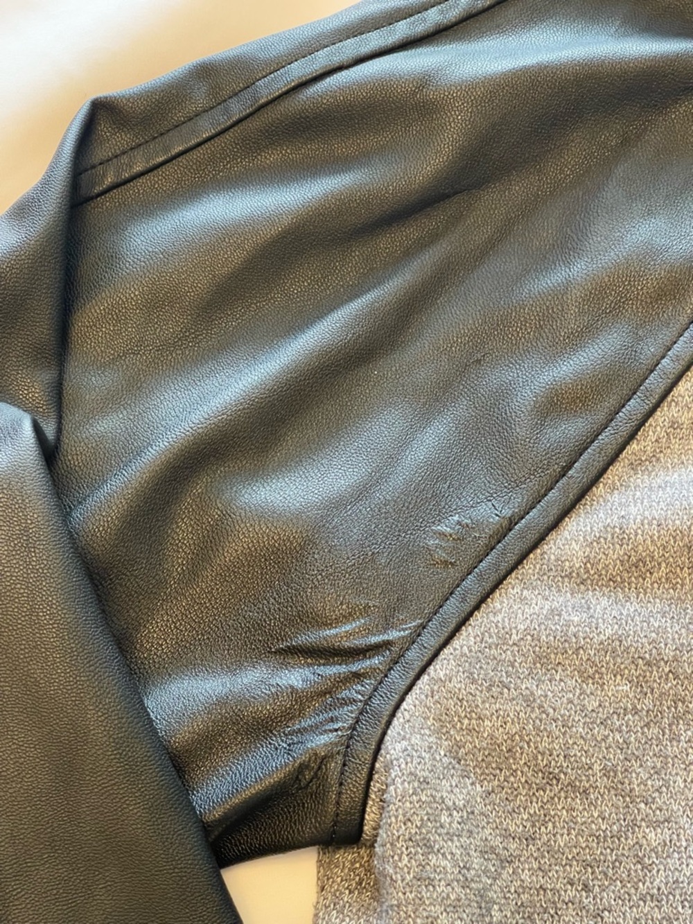Victoria's Secret Grey & Black Retro Varsity Jacket - Picture 11 of 13
